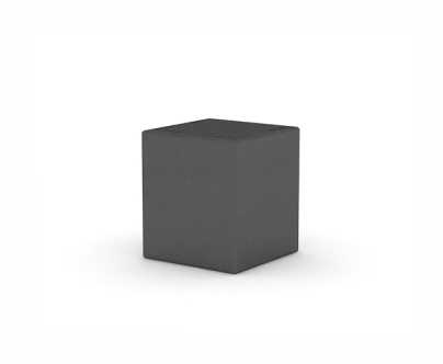 "New Lounge Cube" schwarz 40 x 40 x 40 cm